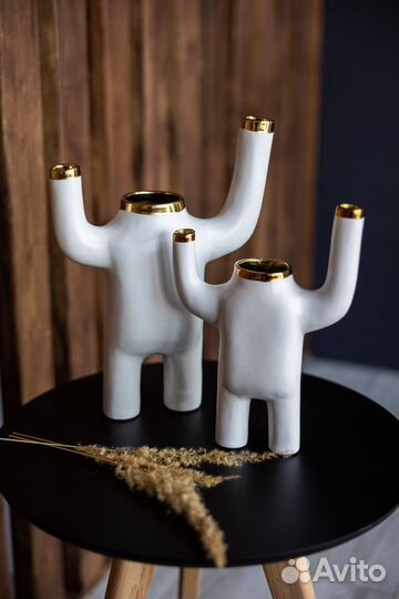 Ваза интерьерная, статуэтка настольная