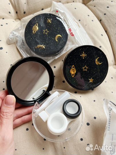 Контейнер для хранения линз, новый