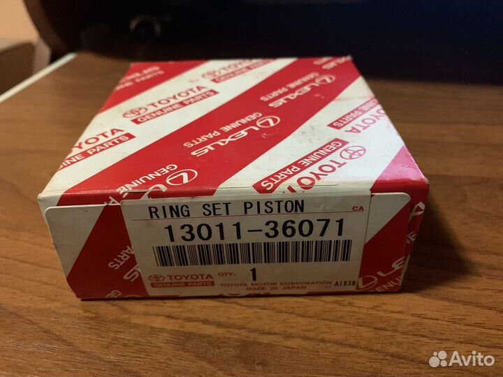 Кольца стандартТайота дв.2AR FE