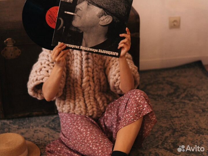 Свитер из 100% шерсти мериноса (крупная пряжа)