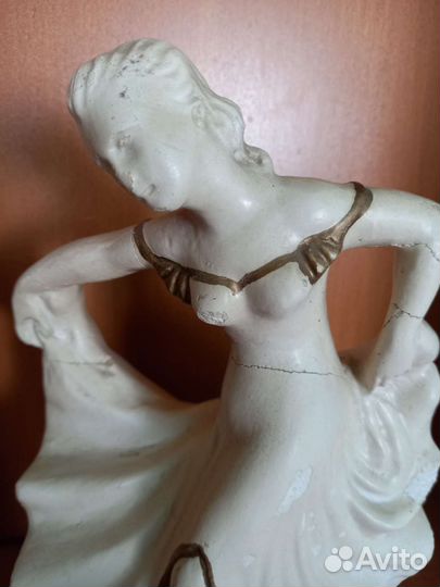 Статуэтка из гипса СССР
