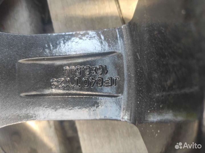 Литые диски r16 5x114.3