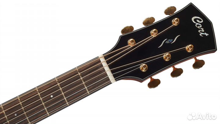 Электроакустическая гитара Cort Gold-A6-wcase-NAT