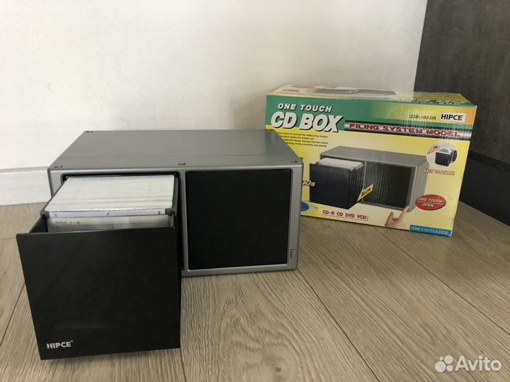 Бокс (ящик) для CD/DVD дисков на 80 шт