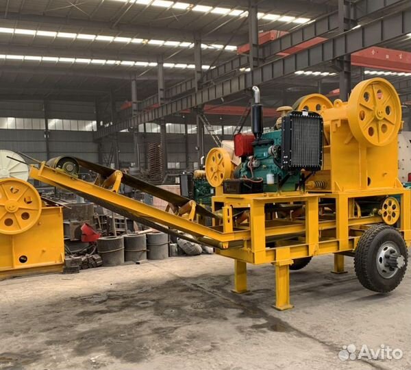 Щековая дробилка PE 250/400 дизельная
