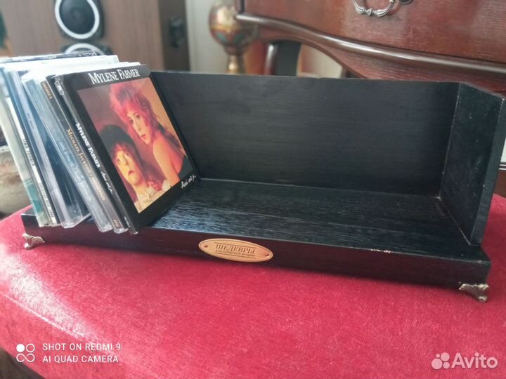 Подставка, полочка для аудиокассет, cd дисков