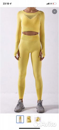 Спортивный костюм для фитнеса женский