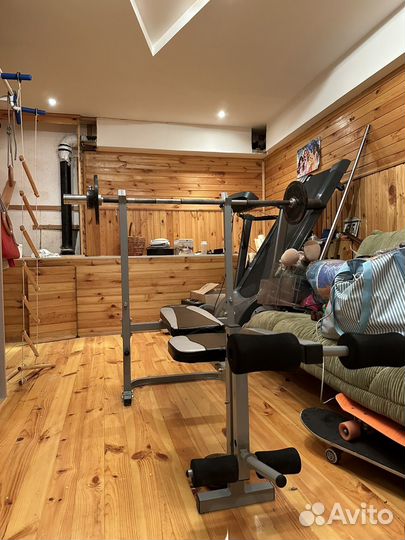 Стойка для штанги и штанга