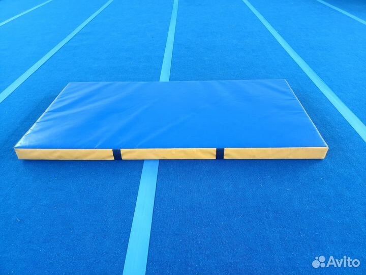 Мат гимнастический кожзам, пвх 2х1х0.1м