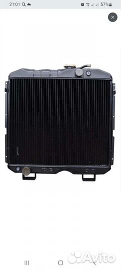 Радиатор на паз-3205 шааз 4-Х рядный медный