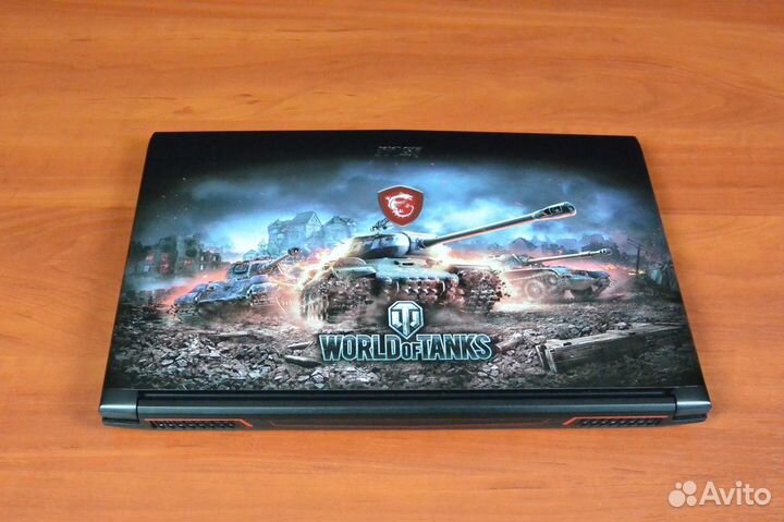 Продам ноутбук игровой MSI gp62 world of tanks