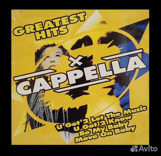 Cappella - Greatest Hits LP винил new