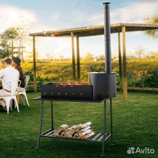 Мангал везувий Надежный Плюс
