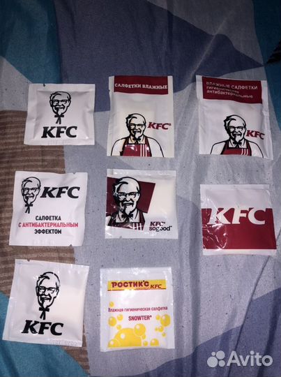 Коллекция салфеток KFC