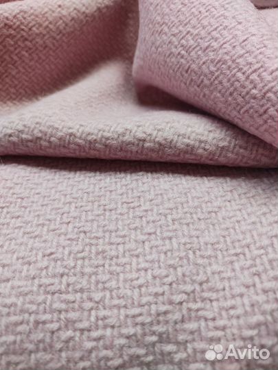 Ткань пальтовая Рогожка шерсть 67 процентов