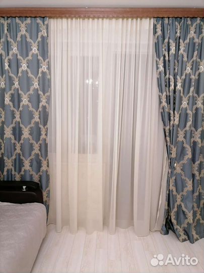 Комплект шторы и тюль