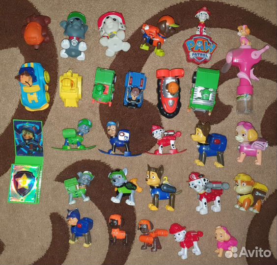 Игрушки макдональдс бургер кинг и др