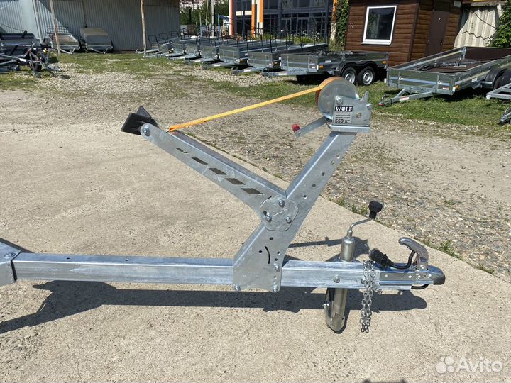 Прицеп для перевозки лодок Спутник ZN 55