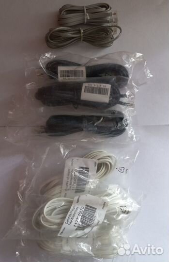 Провода для телефонов, факсов, модемов