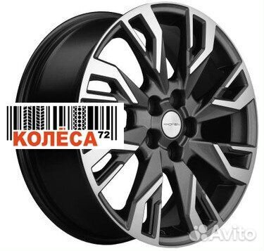 Khomen Wheels KHW1809 7x18 5x108 ET40 Dia60.1 GMF