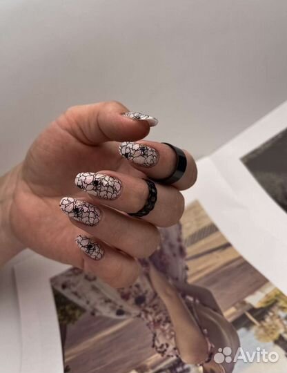 Аппаратный маникюр + гель-лак