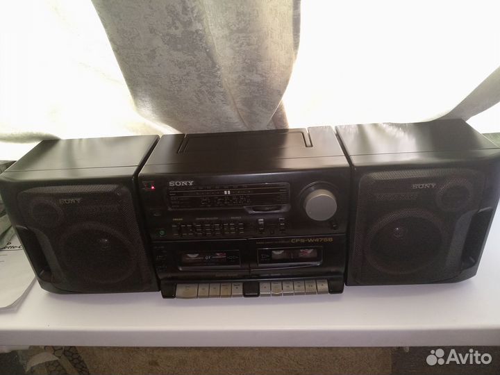Магнитофон sony cfs-w475s