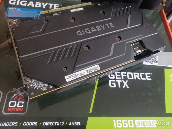 Gigabyte GTX 1660 super OC