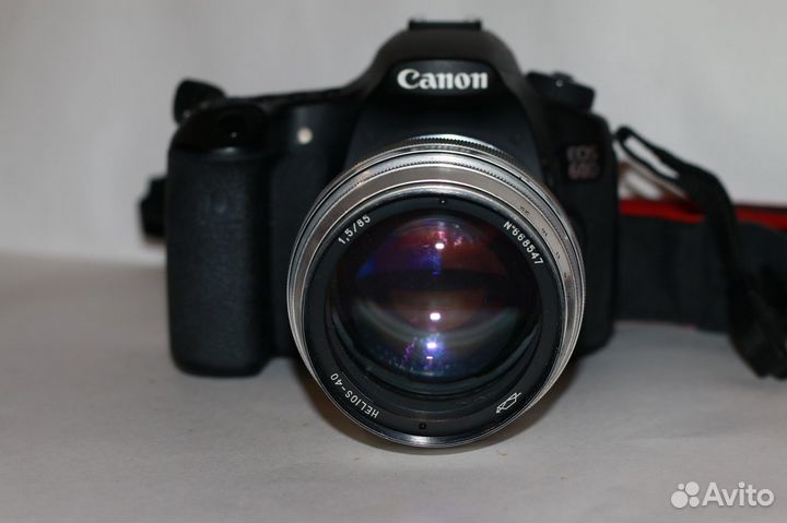 Canon 60D + Гелиос 40