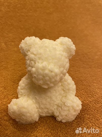 Сувенирное мыло «мишка из роз»