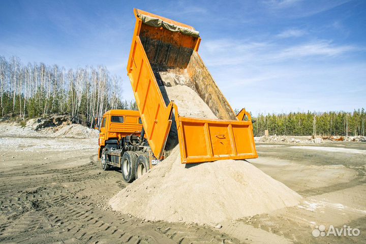 Отсев щебня с доставкой