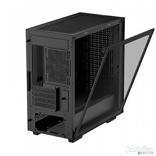 Корпус MiniTower DeepCool CH370 черный без бп mATX