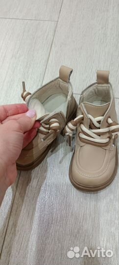 Ботинки демисезонные 19 размер