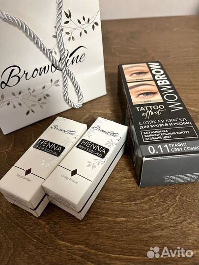 Хна для бровей