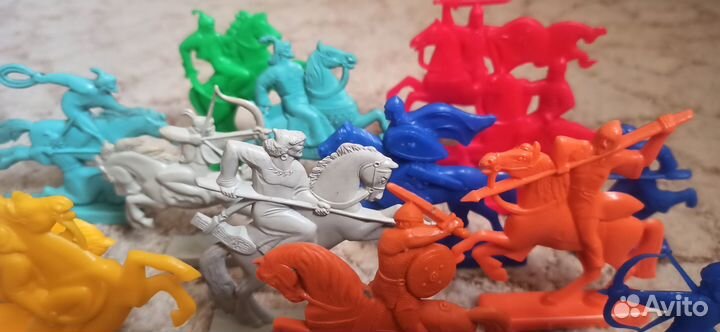 Солдатики пластмассовые СССР