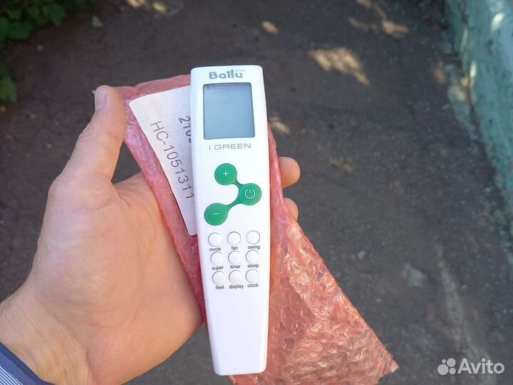 Пульт для кондиционера ballu