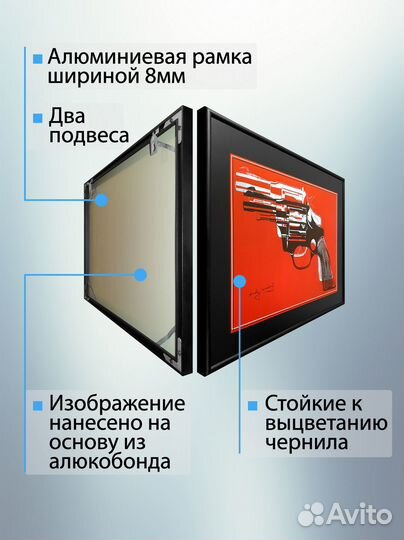 Репродукция работы Энди Уорхола 