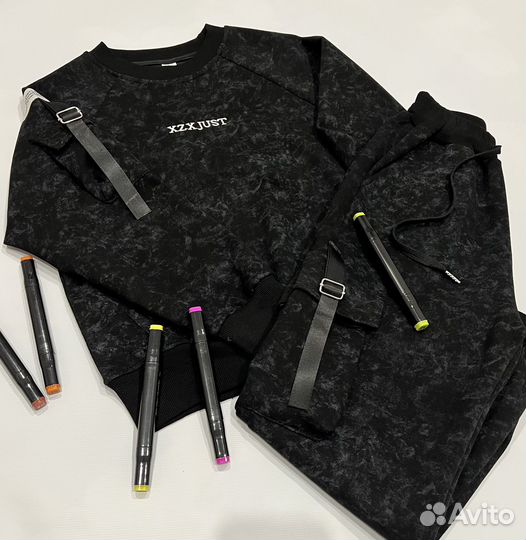 Спортивный костюм на осень-зима-весна варенка