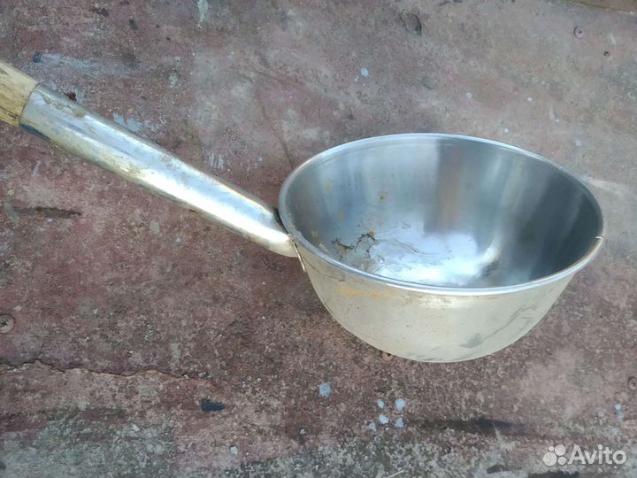 Ковш, черпак, половник походный армейский