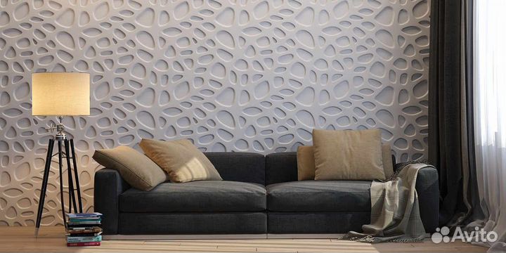 Гипсовая 3D панель 