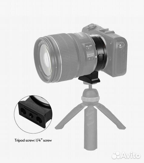 Переходник адаптер Canon EF-EOS R Andoer