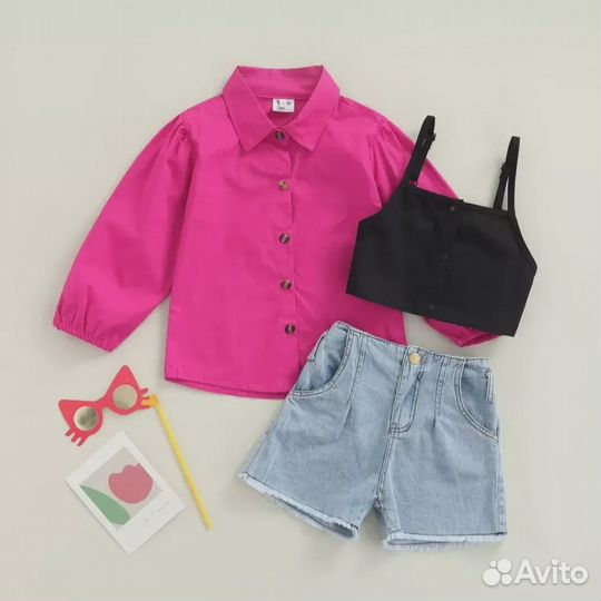 Детская одежда для девочек новая