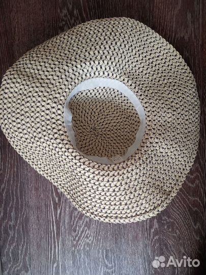 Шляпа женская соломенная