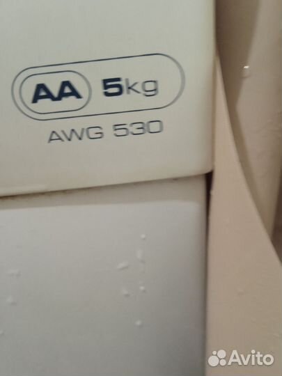 Стиральная машина на запчасти whirlpool