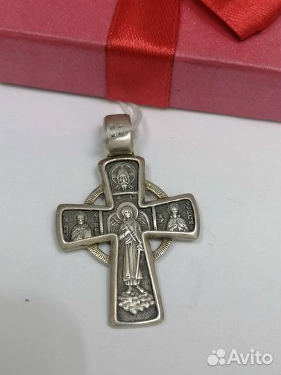 Серебряный крест проба 925 Арт.004357730123