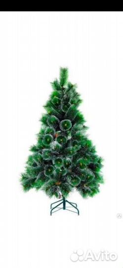 Ёлка, сосна искусственная новая+гирлянда 8м в пода