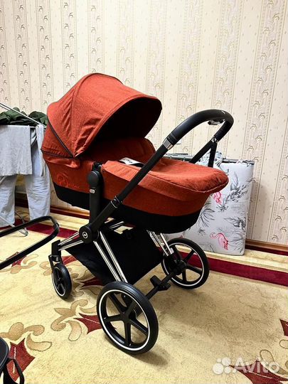 Cybex priam спальный блок и прогулочный