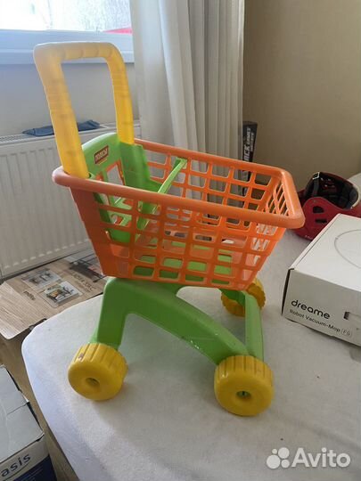 Игрушки детские тележка