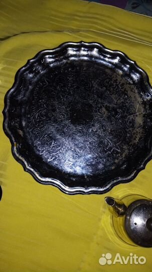 Поднос и набор мнц кольчугино СССР. Обмен