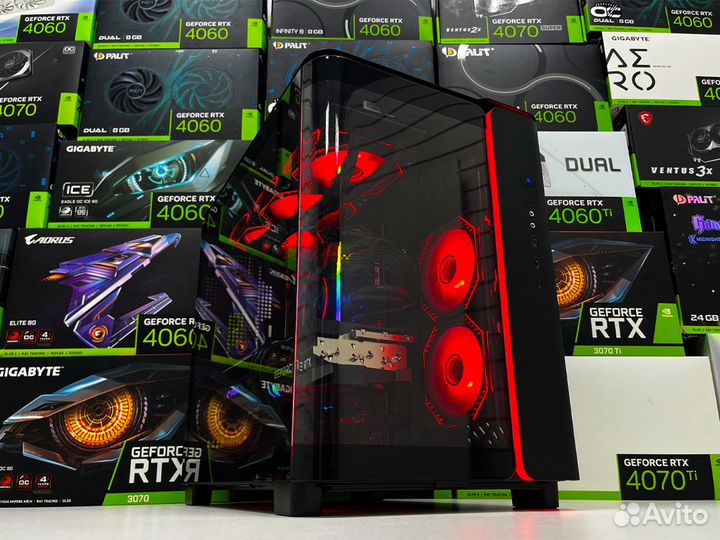 Игровой пк intel i5 12400f + RTX 4060 Ti/RTX 4070