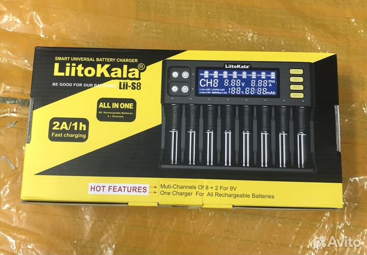 Зарядное устройство для аккумуляторных батареек